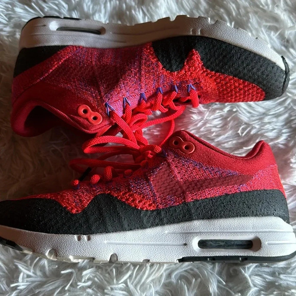 Nike Shoes - Nike Womens Air Max 1 Ultra Flyknit Running Trainers 859517 600 Sneakers Shoes